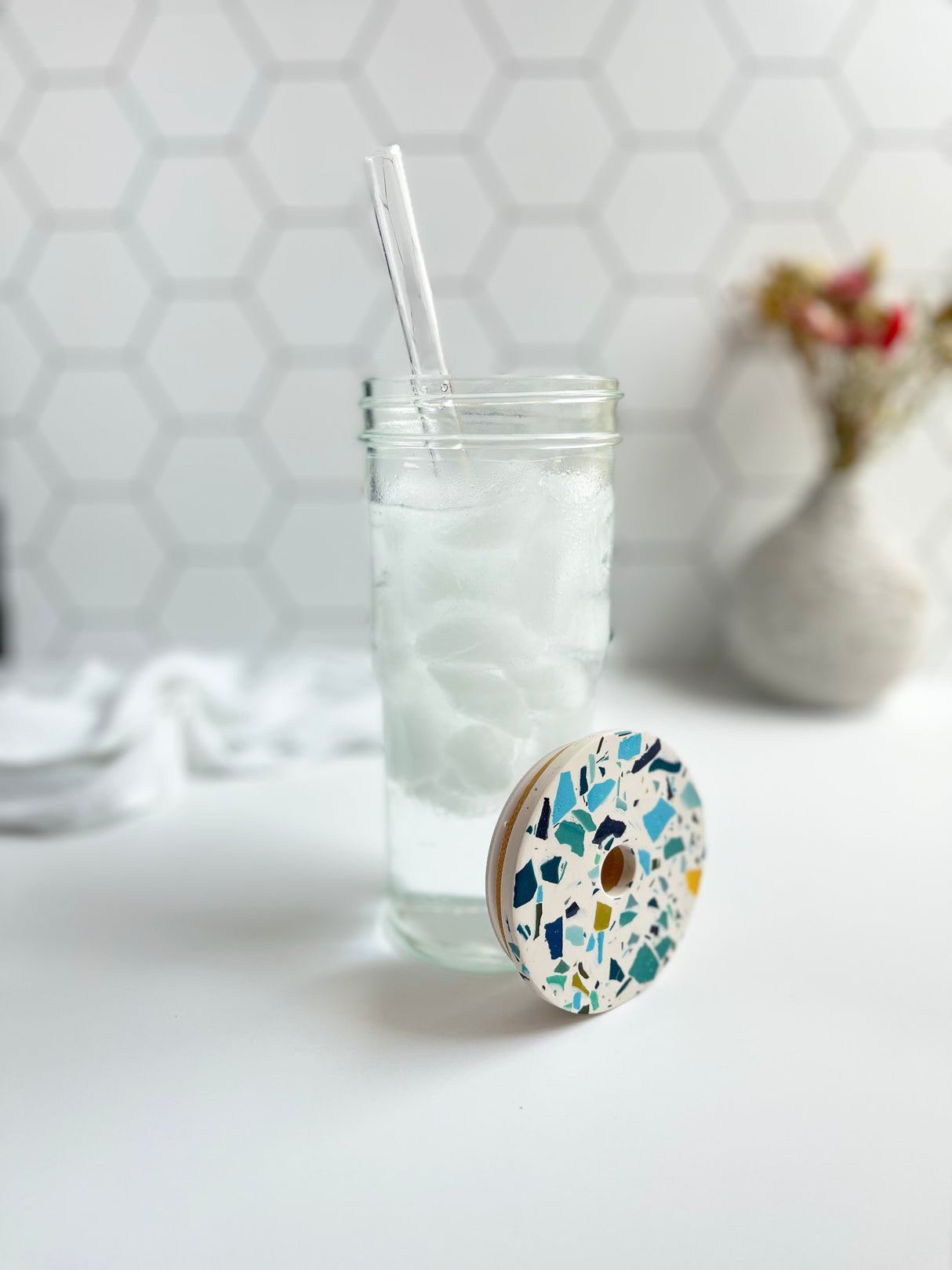 Terrazzo Glass Tumblers