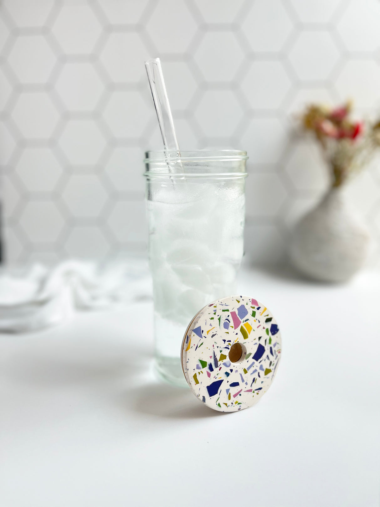 Terrazzo Glass Tumblers