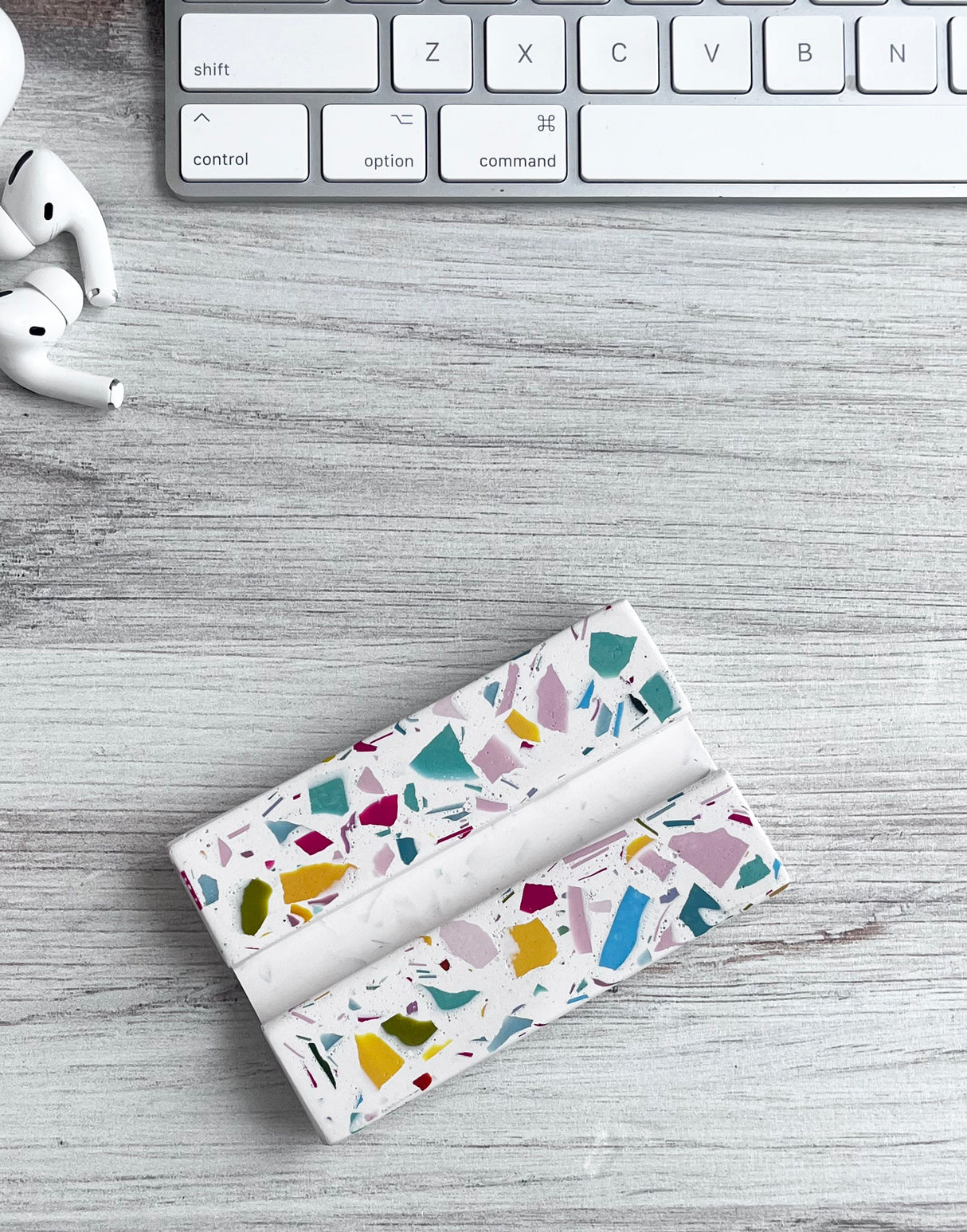 Terrazzo Phone Holder