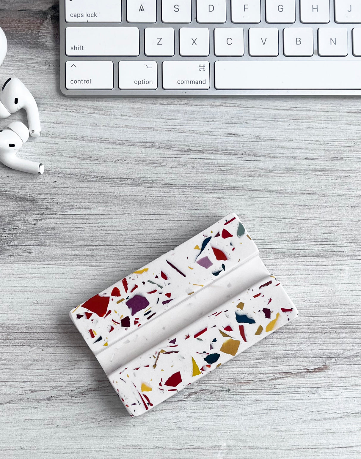 Terrazzo Phone Holder