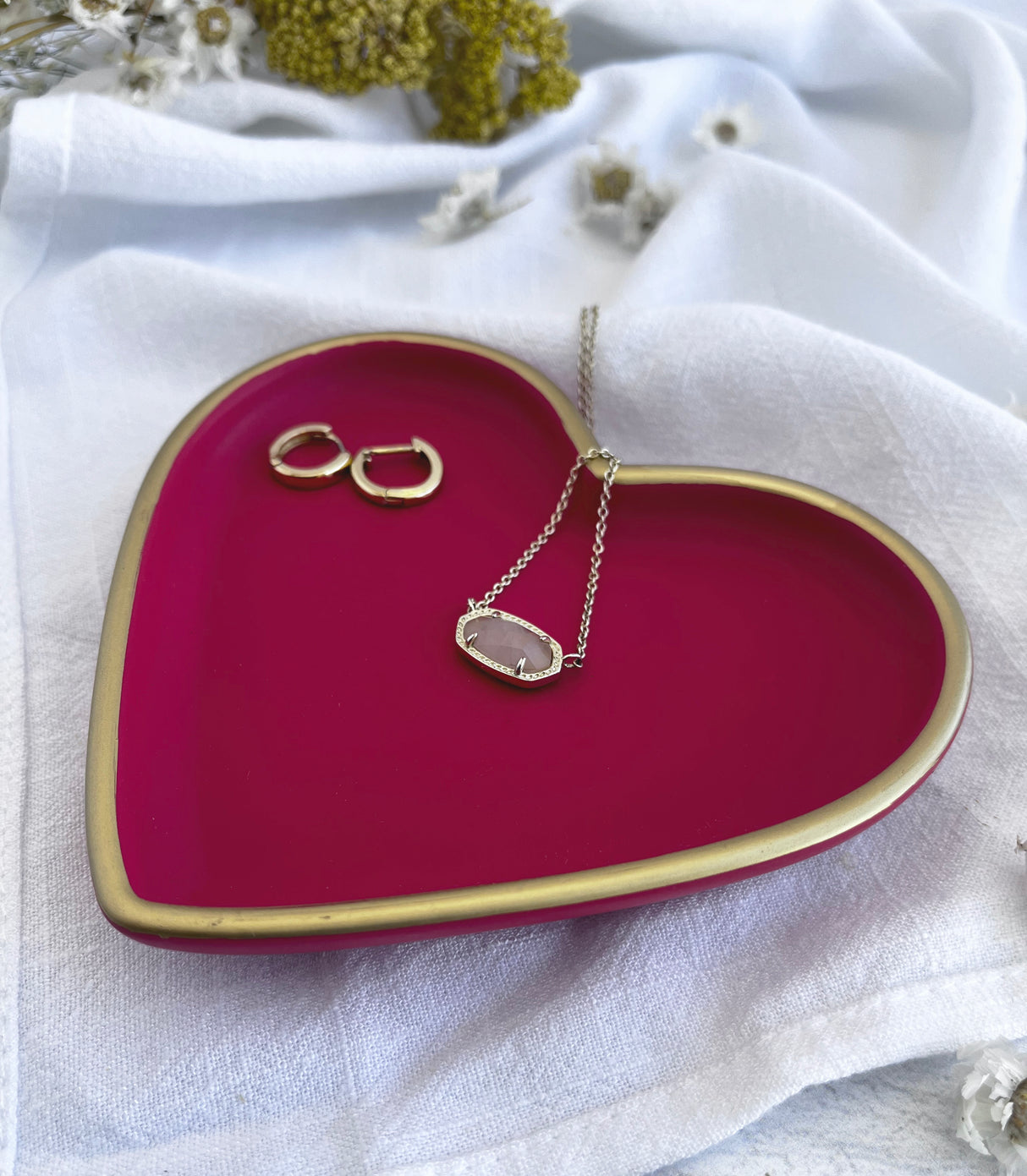 Heart Shape Trinket Dish